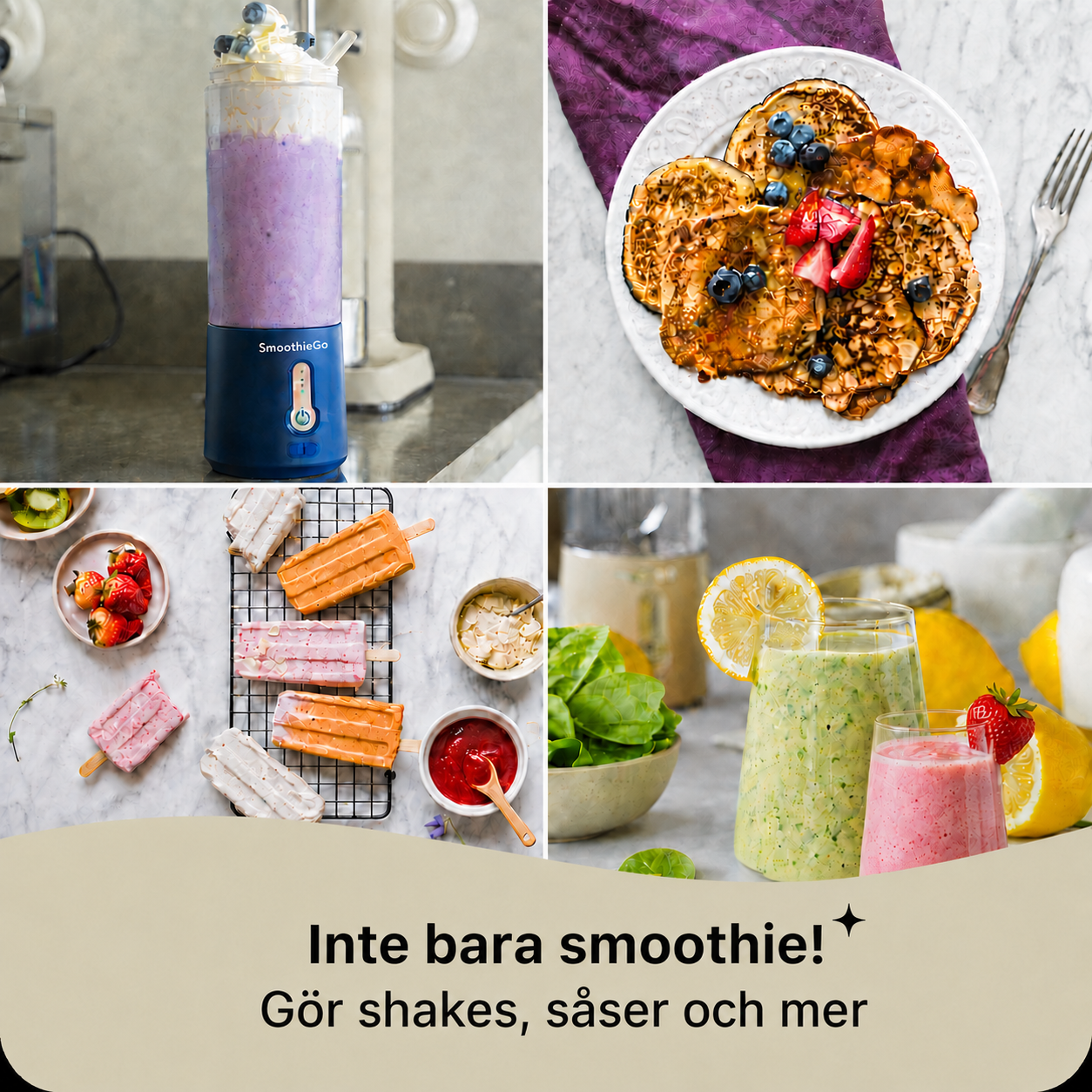 SmoothieGo - Redo näring på nolltid